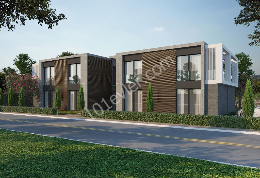 FOR SALE IN OZANKOY 2+1-3+1 LUXURY VILLAS AT SPECIAL PRICES FOR LAUNCH ** 