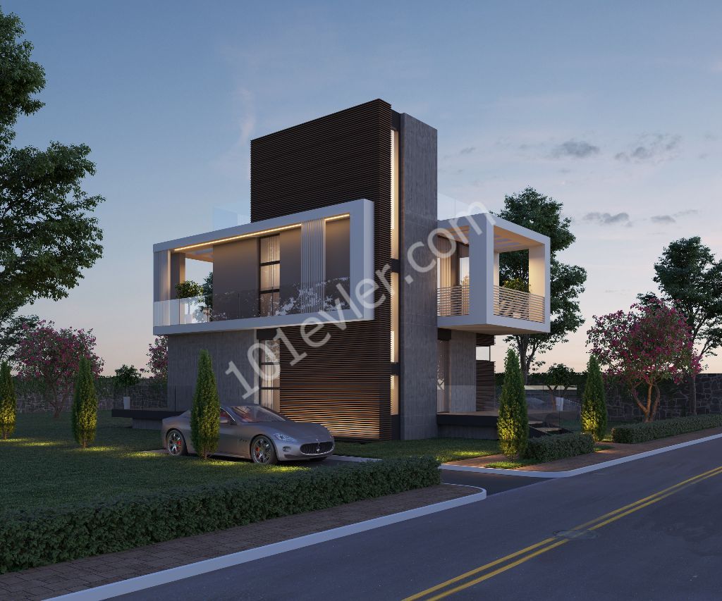 FOR SALE IN OZANKOY 2+1-3+1 LUXURY VILLAS AT SPECIAL PRICES FOR LAUNCH ** 