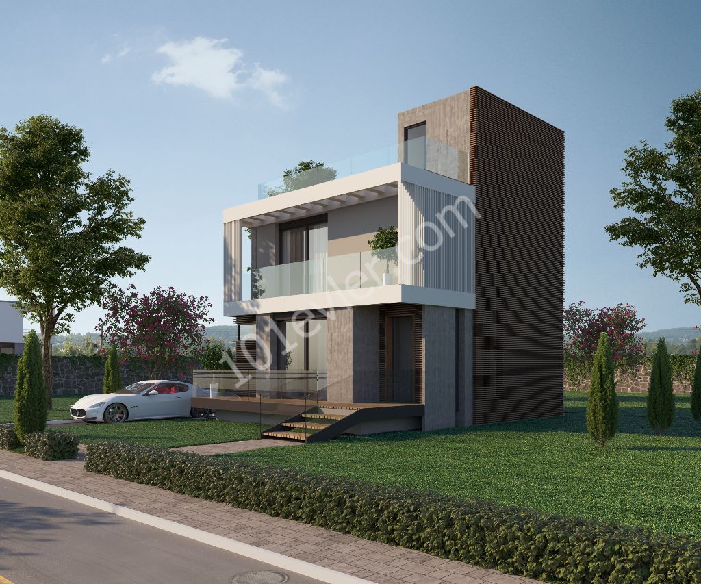 FOR SALE IN OZANKOY 2+1-3+1 LUXURY VILLAS AT SPECIAL PRICES FOR LAUNCH ** 