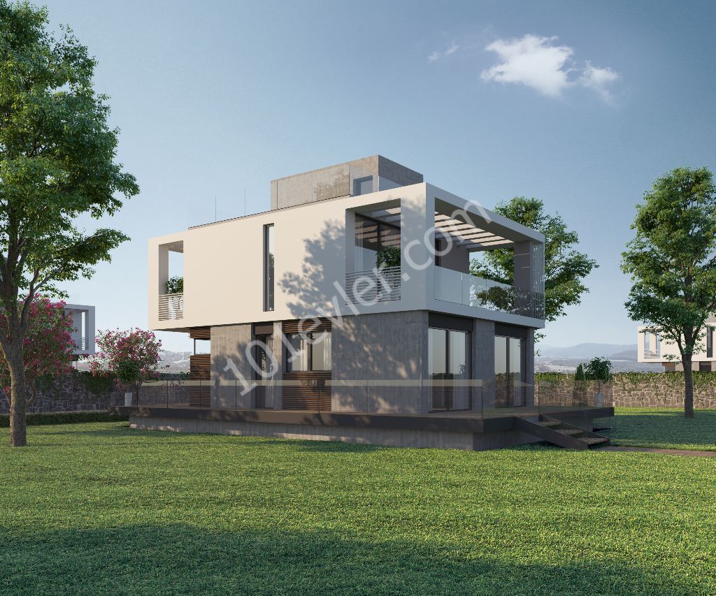 FOR SALE IN OZANKOY 2+1-3+1 LUXURY VILLAS AT SPECIAL PRICES FOR LAUNCH ** 