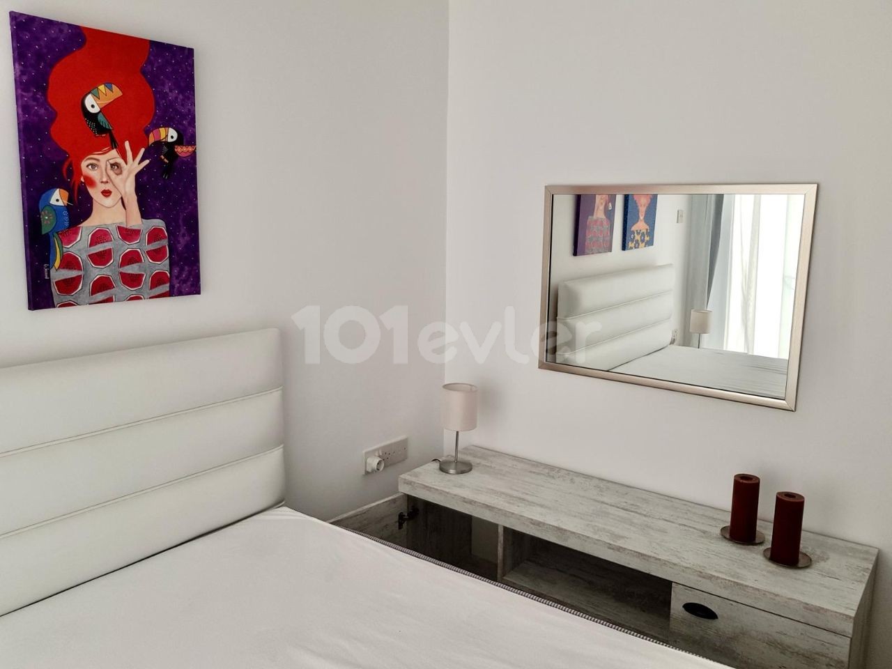 1+1 FLAT FOR RENT IN ALSANCAK/BEYAZ BAHÇEM