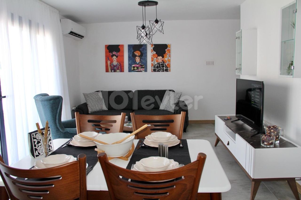 1+1 FLAT FOR RENT IN ALSANCAK/BEYAZ BAHÇEM