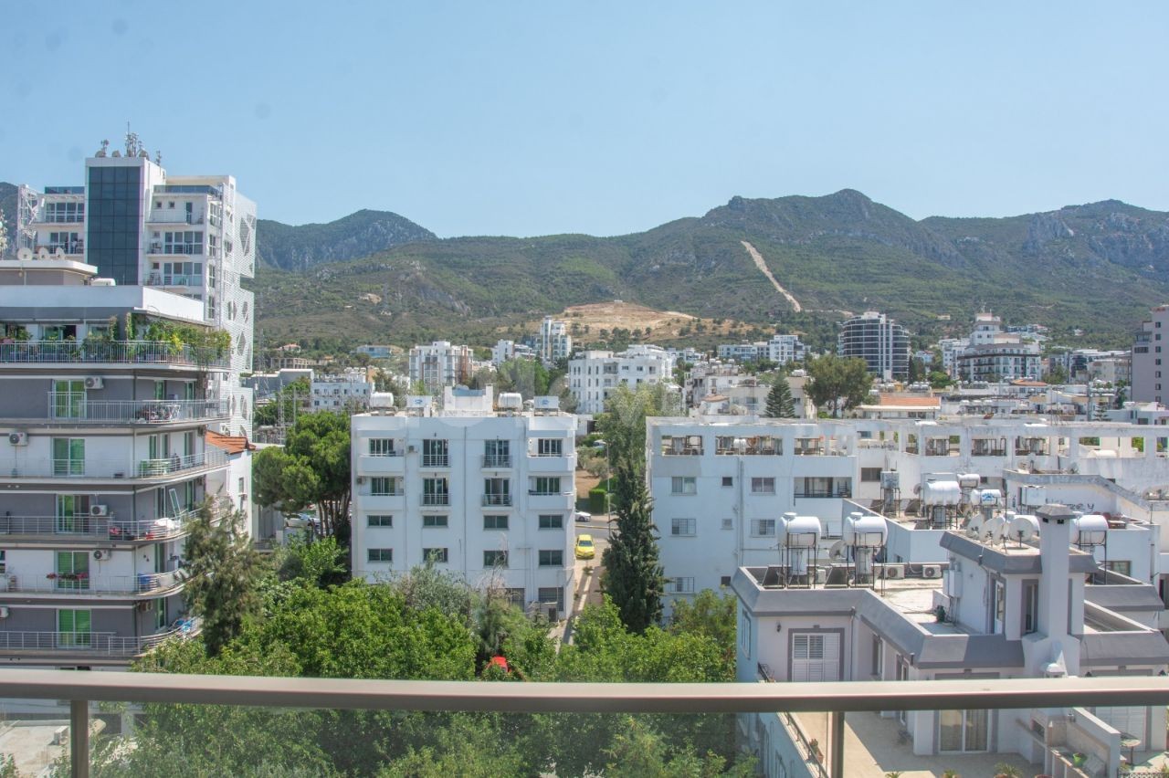 3+1 DUBLEX PENTHOUSE FOR RENT IN THE CENTER OF KYRENIA