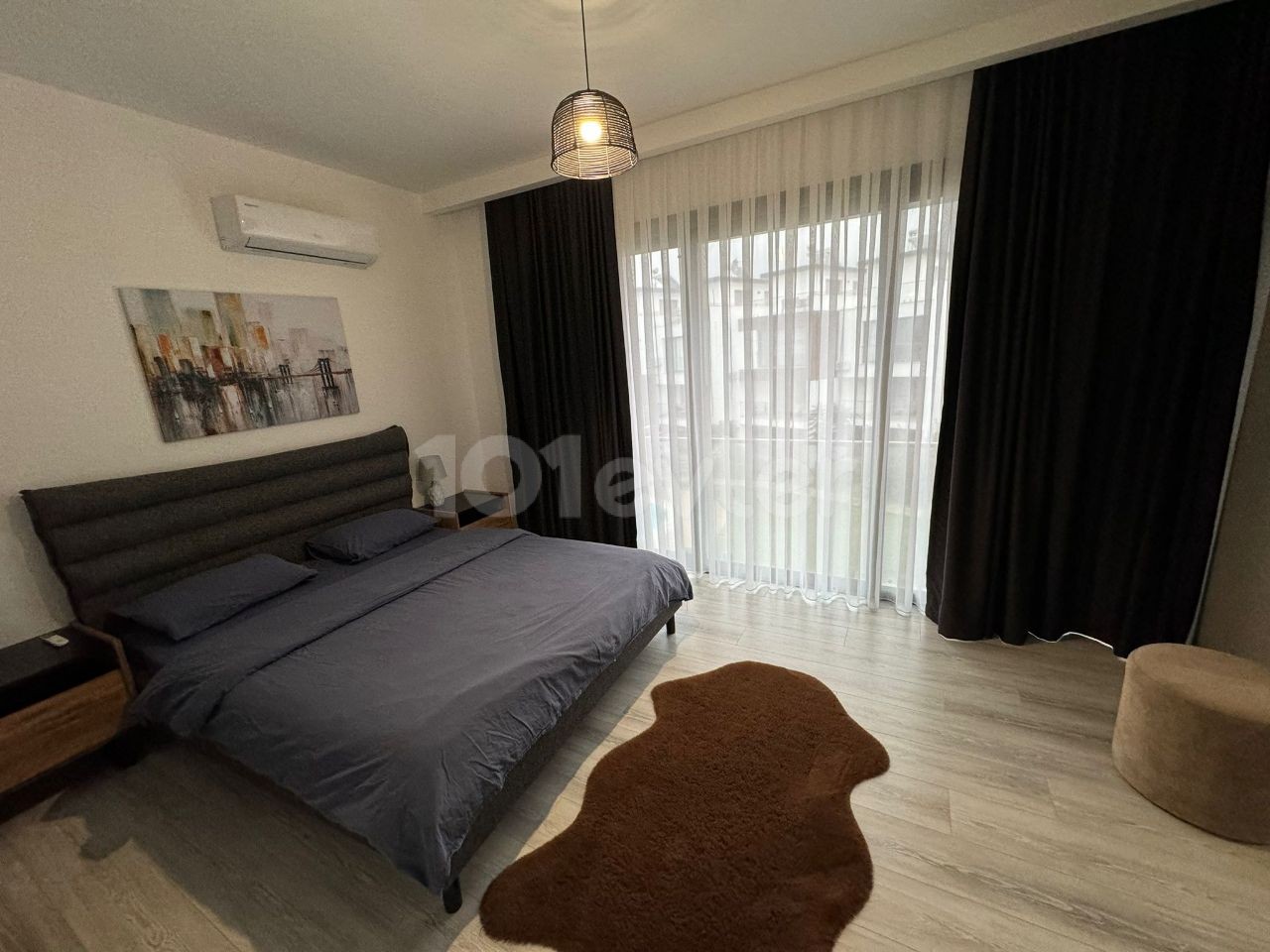 3+1 PENTHOUSE-WOHNUNG ZU VERMIETEN IM ZENTRUM VON GİRNE ZEYTİNLİK