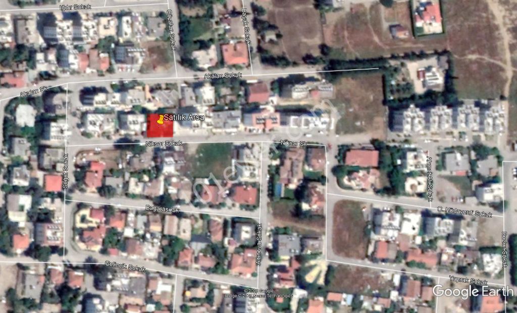 520m2 Land Suitable for Apartment Construction in an Easy-to-Reach and Centrally Located Location in the Kizilbas District of Nicosia / 50% on the Base / 160% in Total / 5 Dec Decks of Land for Sale with Zoning Permission ** 