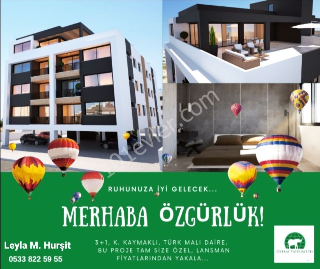 Flat For Sale in Küçük Kaymaklı, Nicosia