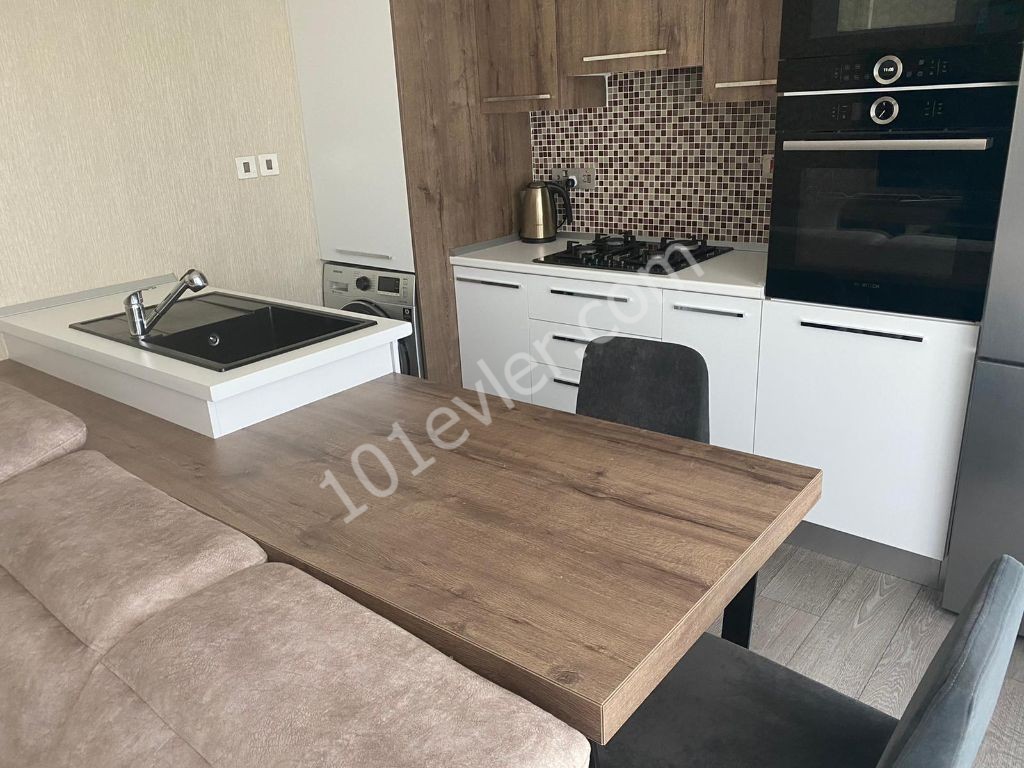 Lapta, Ultra-Luxus-1+1-Wohnung zu vermieten, 0 zum Meer, Komplex mit Pool +905428777144 Englisch, Türkisch, Russisch