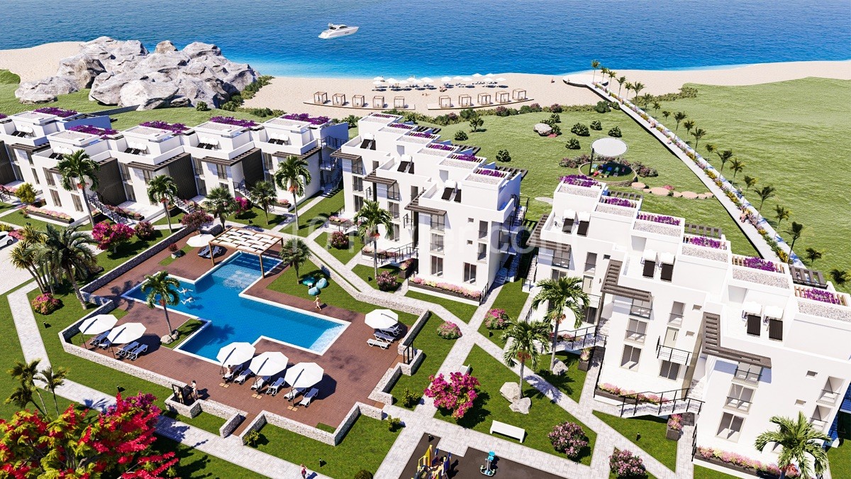 Luxury apartments right by the sea for sale in North Cyprus