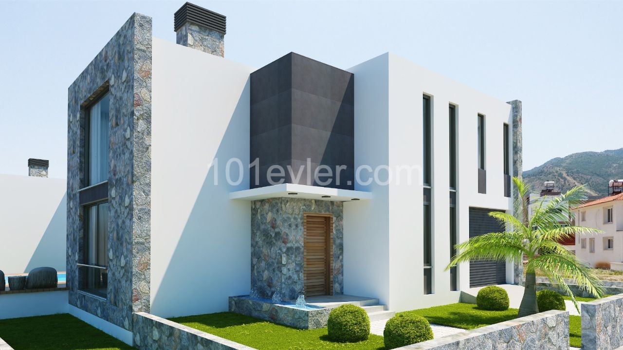 NEW GENERATION SMART VILLA FOR SALE IN KYRENIA  CATALKOY