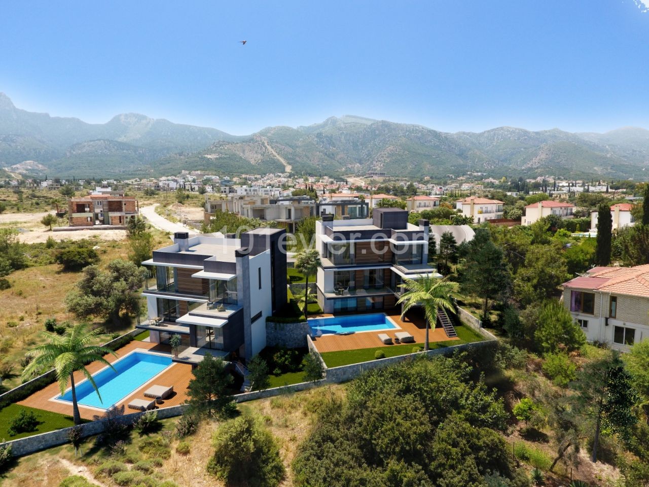 NEW GENERATION SMART VILLA FOR SALE IN KYRENIA  CATALKOY