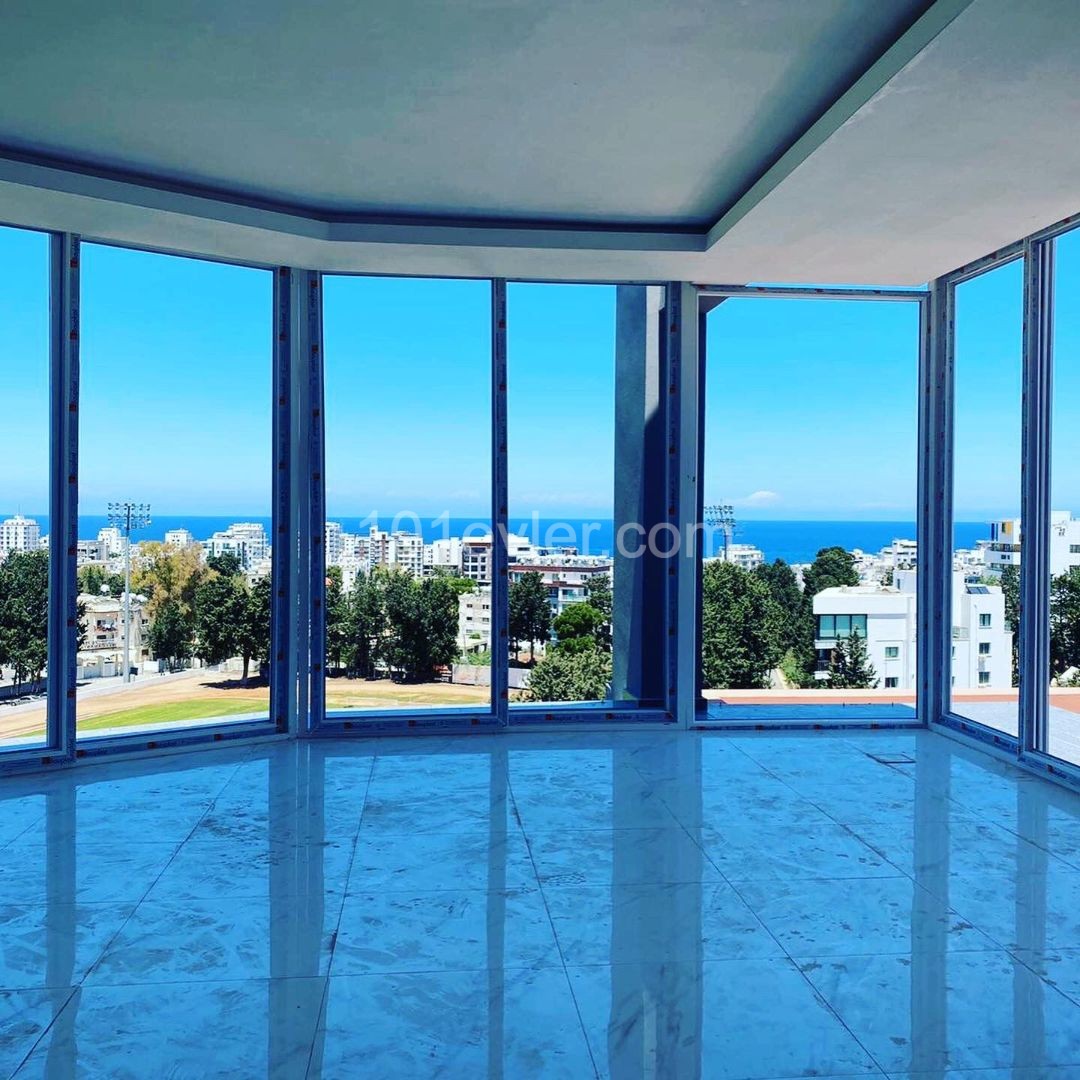 WIR HABEN AN JEDES DETAIL GEDACHT, DAMIT SIE KYRENIA UND DAS MITTELMEER IN IHRER EXKLUSIVEN PENTHOUSE-WOHNUNG GENIEßEN KÖNNEN ** 