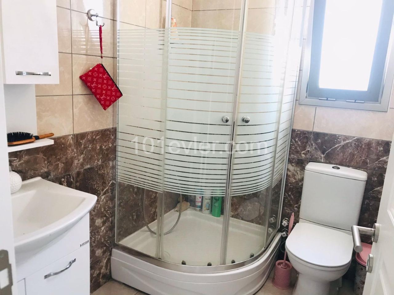 3 ZIMMER 2 WOHNZIMMER DOPPELVILLA ZUR MIETE MIT VOLLEM MEERBLICK IN KYRENIA CIKLOS... ** 