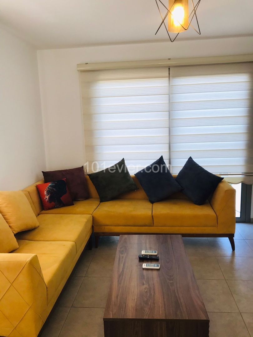 3 ZIMMER 2 WOHNZIMMER DOPPELVILLA ZUR MIETE MIT VOLLEM MEERBLICK IN KYRENIA CIKLOS... ** 