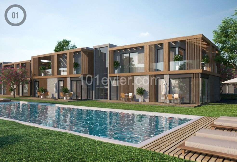 2 BEDROOMED NEW VILLAS FOR SALE IN OZANKÖY KYRENİA