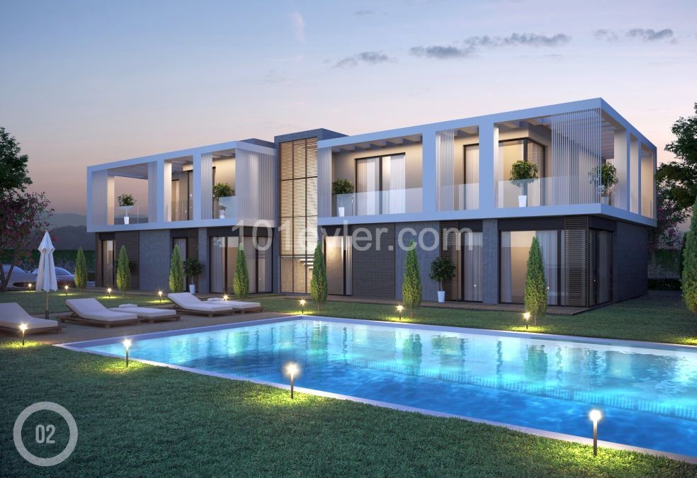 2 BEDROOMED NEW VILLAS FOR SALE IN OZANKÖY KYRENİA