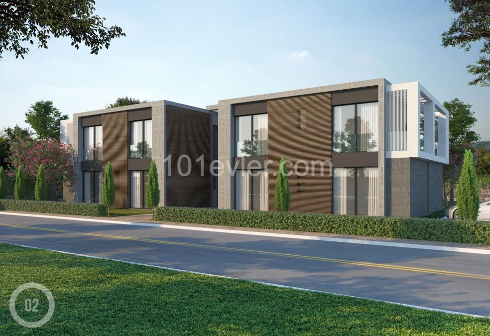 2 BEDROOMED NEW VILLAS FOR SALE IN OZANKÖY KYRENİA