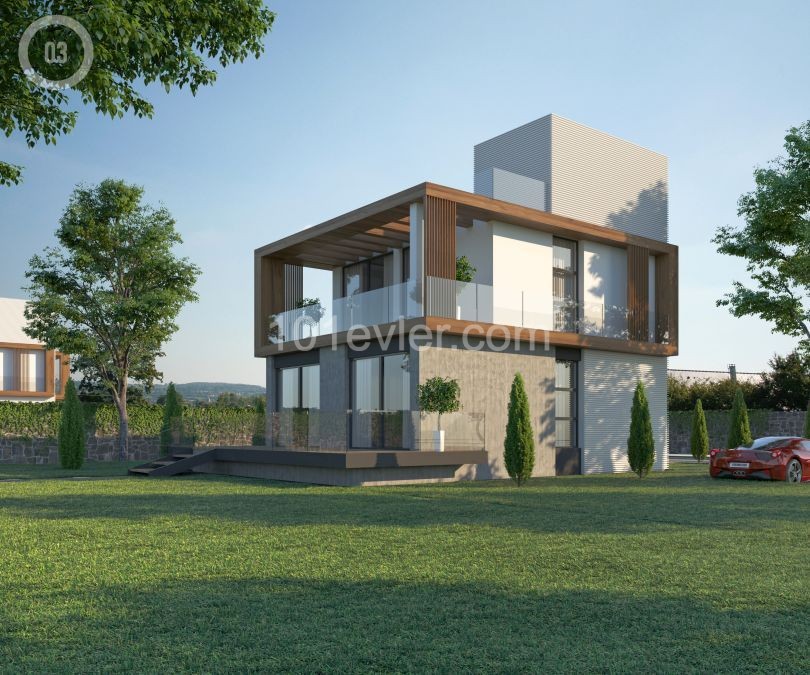 2 BEDROOMED NEW VILLAS FOR SALE IN OZANKÖY KYRENİA