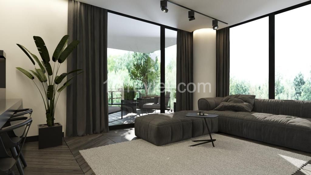 2 BEDROOMS SEA AND MOUNTAIN VIEW APARTMENTS FOR SALE IN ALSANCAK KYRENIA