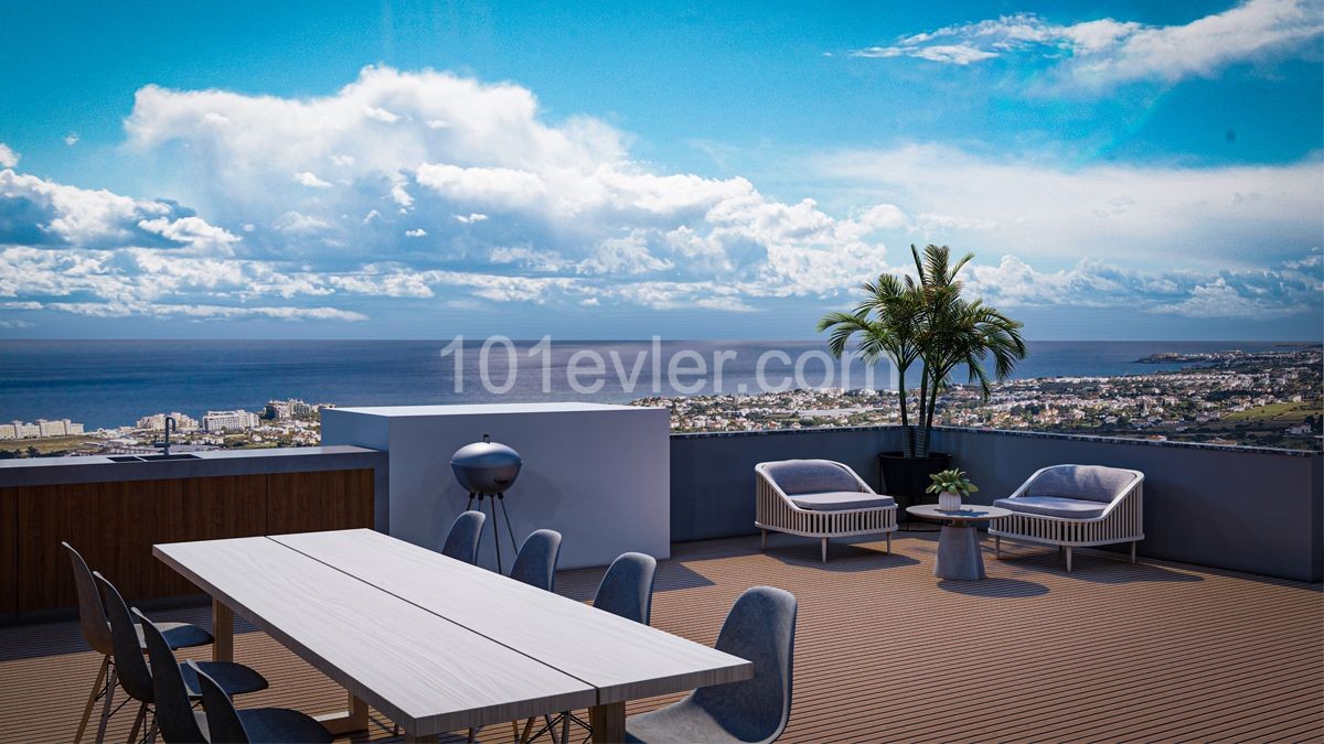 2 Bedrooms Apartments For Sale with Affordable Prices in Alsancak, Kyrenia 