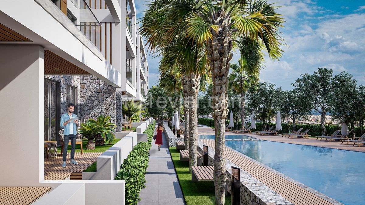 2 Bedrooms Apartments For Sale with Affordable Prices in Alsancak, Kyrenia 