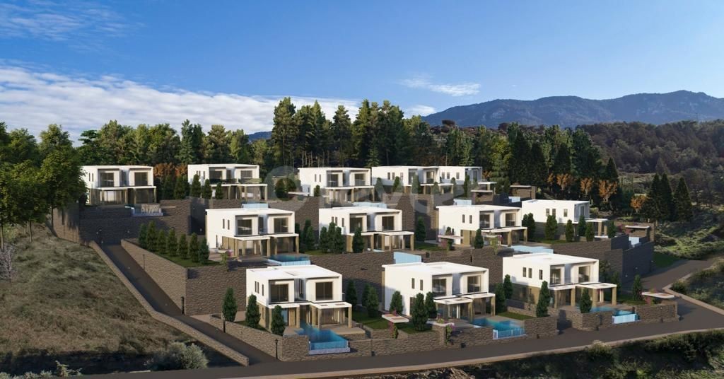 4 BEDROOM VILLA PROJECT WITH A WONDERFUL VIEW IN ESENTEPE!!!