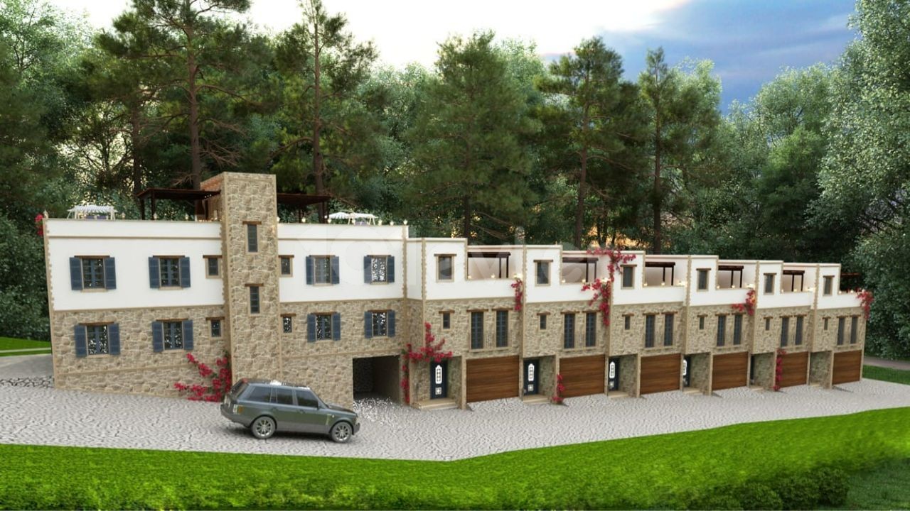 NEW VILLAS ARE RISING IN EDREMIT WITH A WONDERFUL VIEW!!