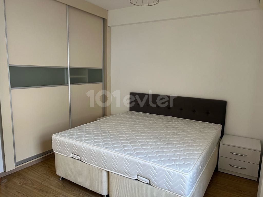 1+1 flat for rent in a residence with pools in Kyrenia Center 