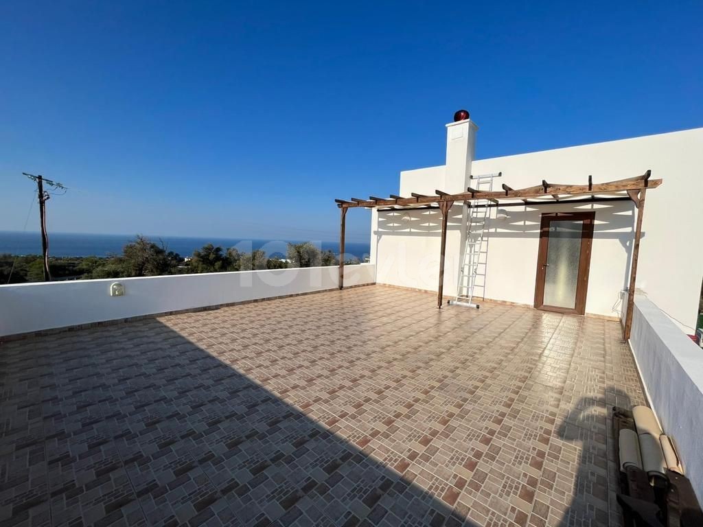 3+1 VILLA WITH POOL, UNOBSTRUCTED SEA AND MOUNTAIN VIEWS - ESENTEPE/KARAAGAC AREA ** 