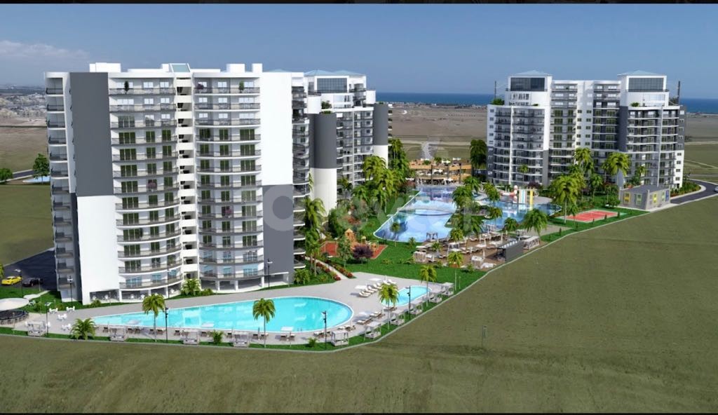 Iskele Edelweiss residence’ta eşyasız sıfır 2+1