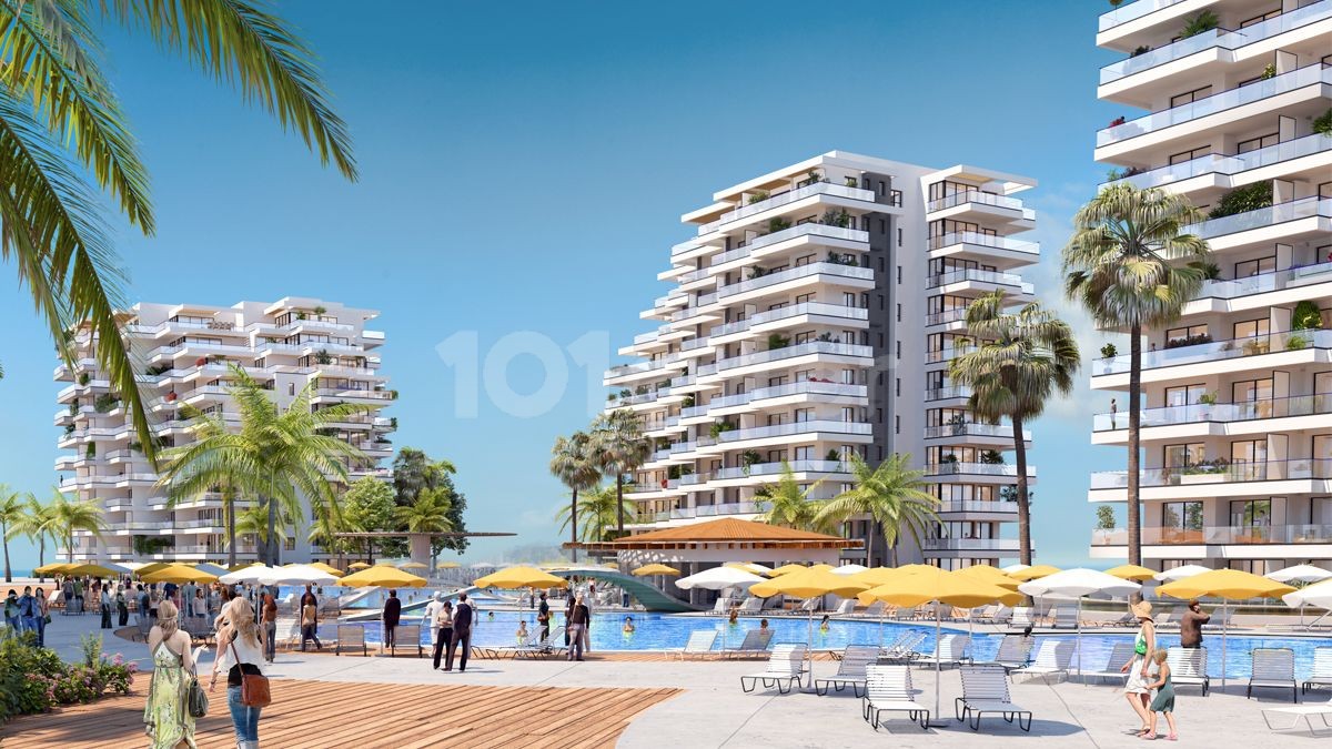 Studio Apartments in complex for sale in North Cyprus 