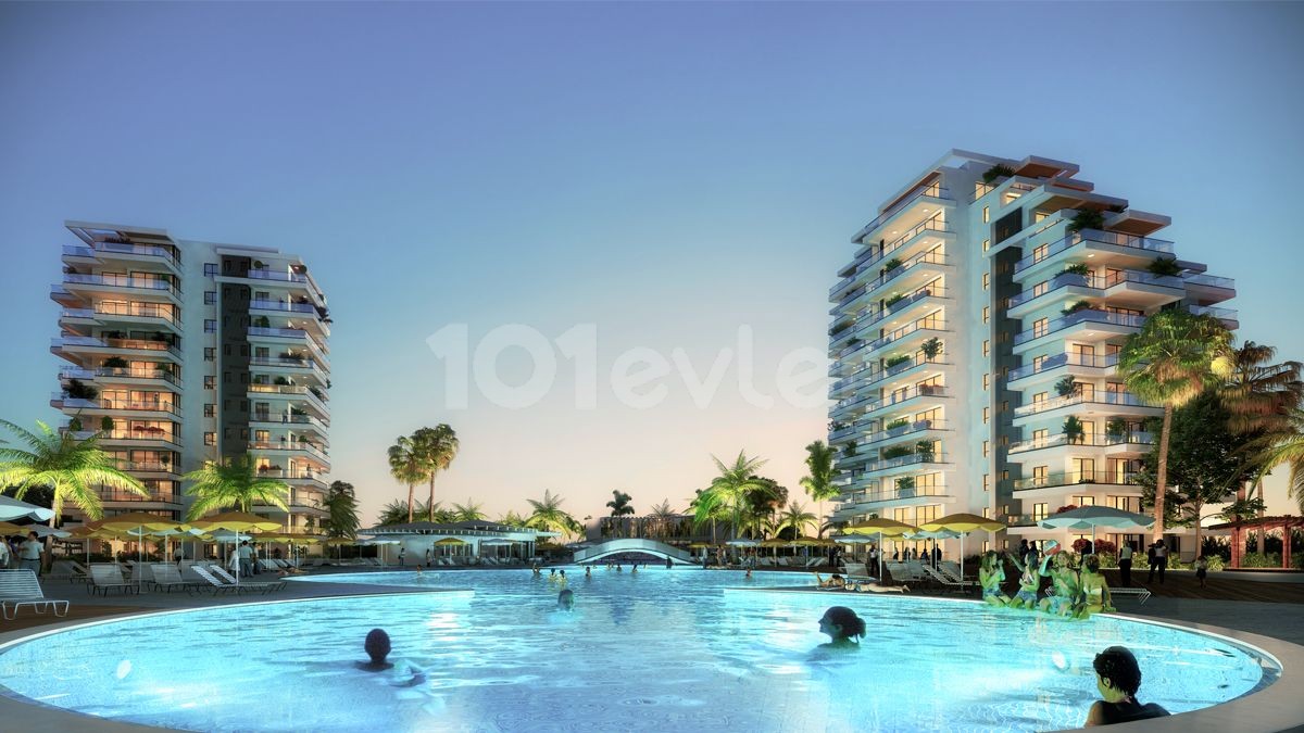 Studio Apartments in complex for sale in North Cyprus 