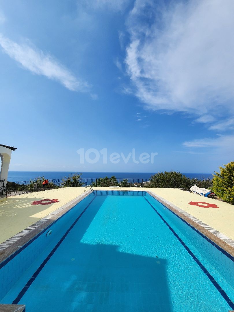 Esentepe, 4+1 villa for rent with private pool and fully furnished +905428777144 Turkish, English, Русский