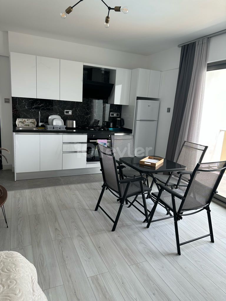 Iskelede Edelweiss Residence’ta kiralık full eşyalı stüdyo 