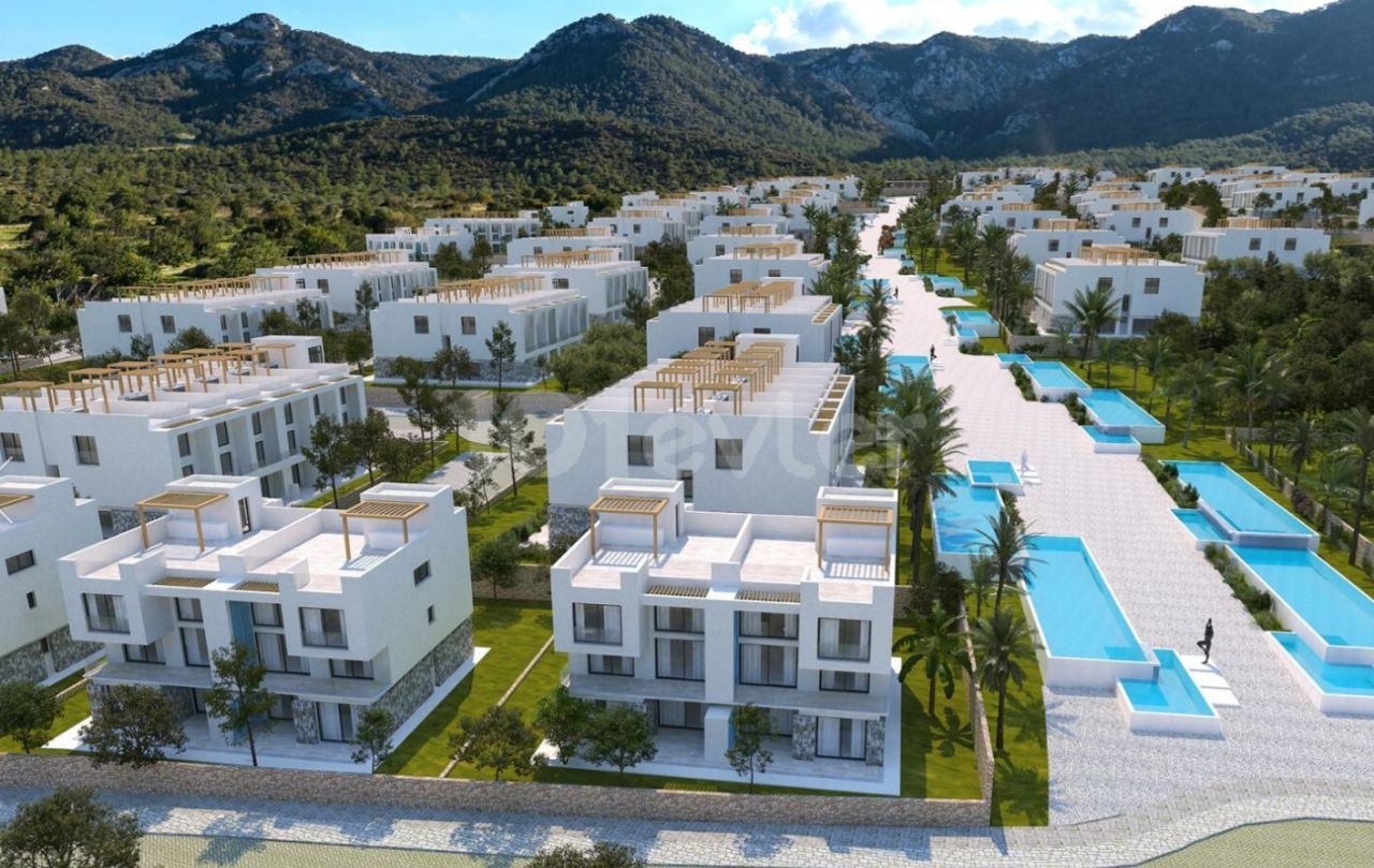 1+1 Duplex Penthouse apartment in a new complex in Esentepe right by the sea!!!