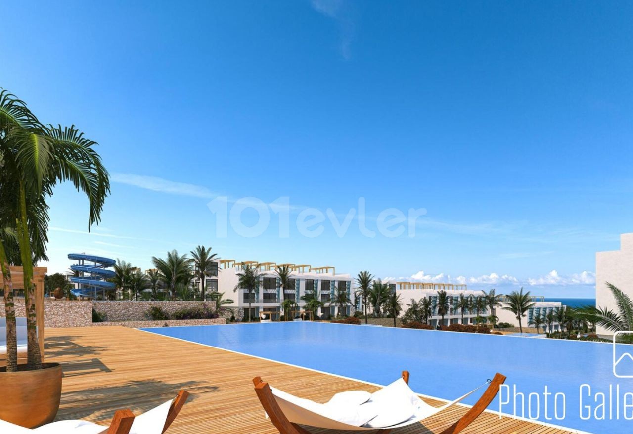 1+1 Duplex Penthouse apartment in a new complex in Esentepe right by the sea!!!