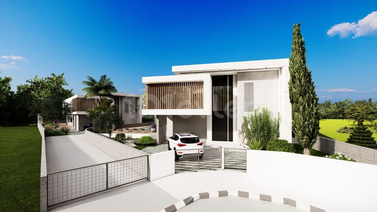 4 BEDROOM VILLA PROJECT WITH LARGE LAND AREA WITH PRIVATE POOL IN GIRNE-EDREMIT REGION!!