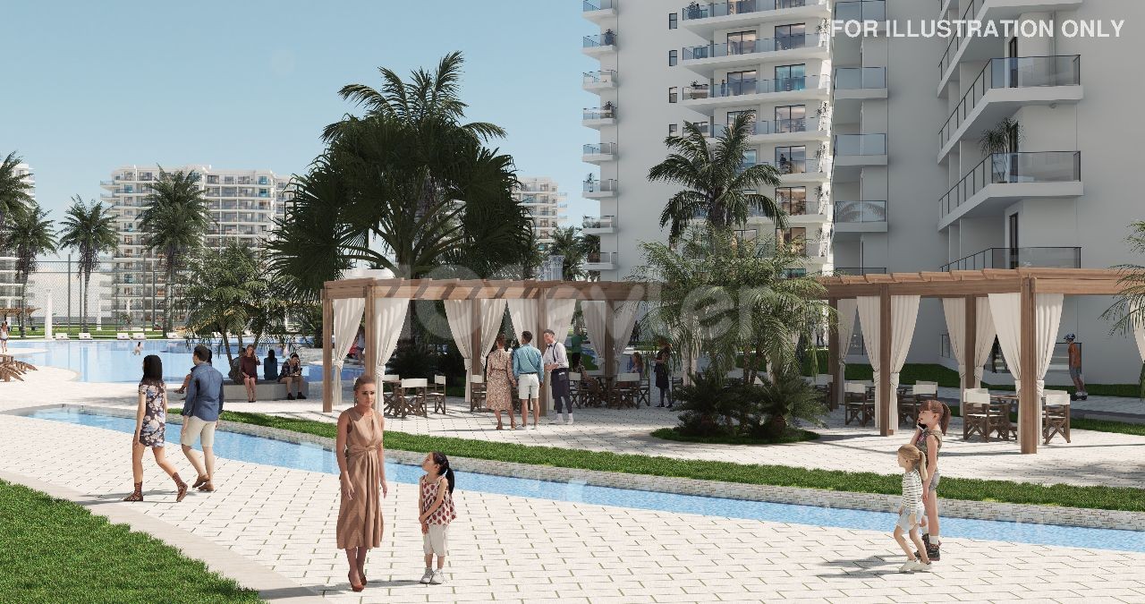 Studio apartments in the CAESAR RESORT complex in Iskel, just 400 meters from the beaches on Long Beach!