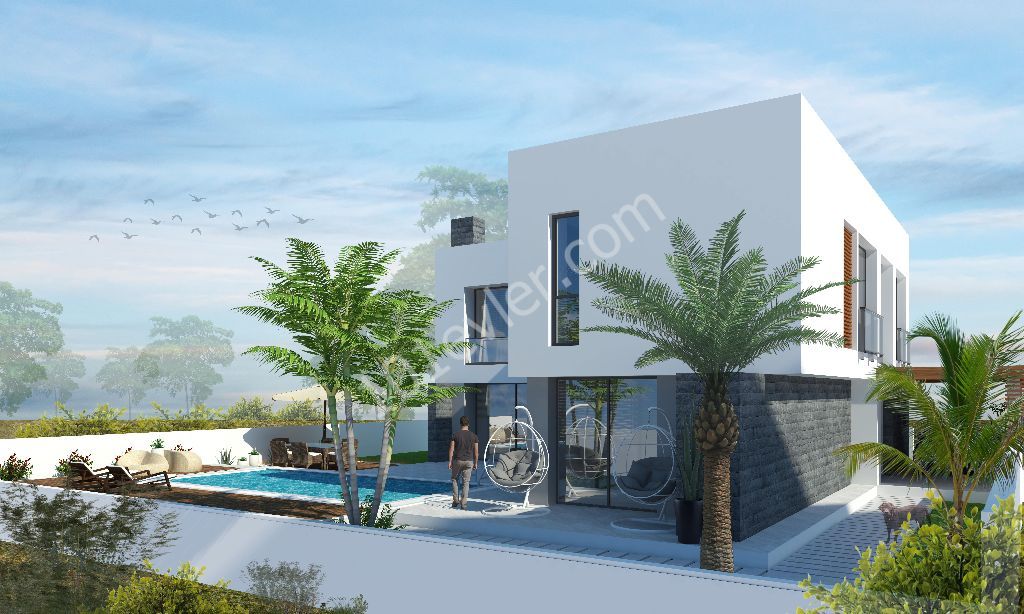 Kıbrıs Girne Çatalköyde Ultra Lüks Satılık 3+1 Villalar