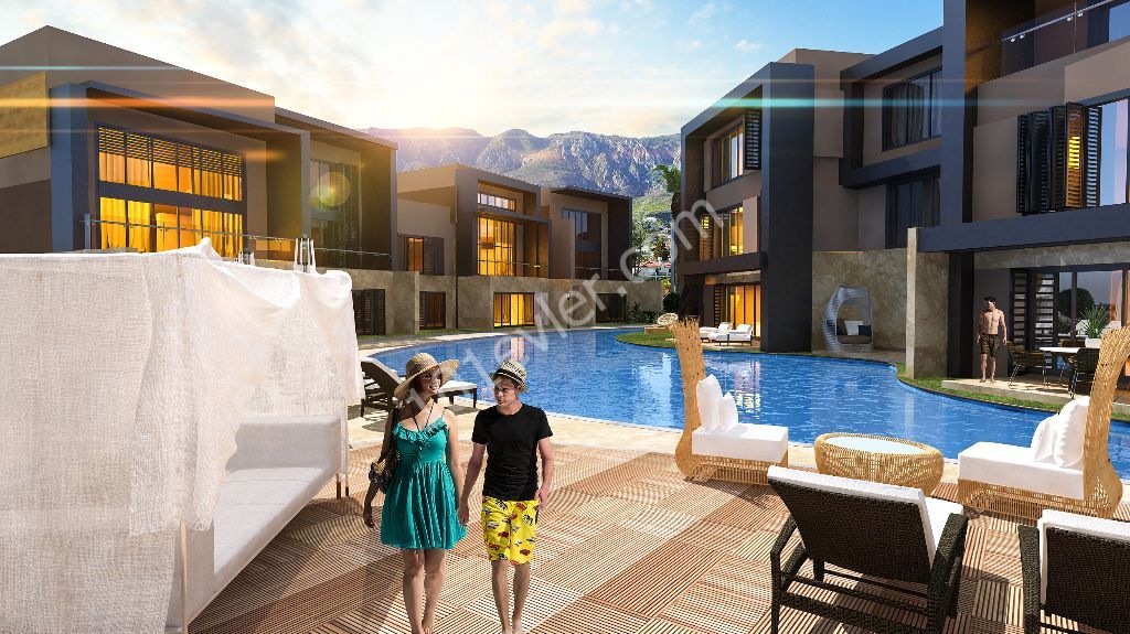 Ultra Luxus 1 + 1 Loft Wohnungen In Zypern Kyrenia Karaoglanoglu Website ** 