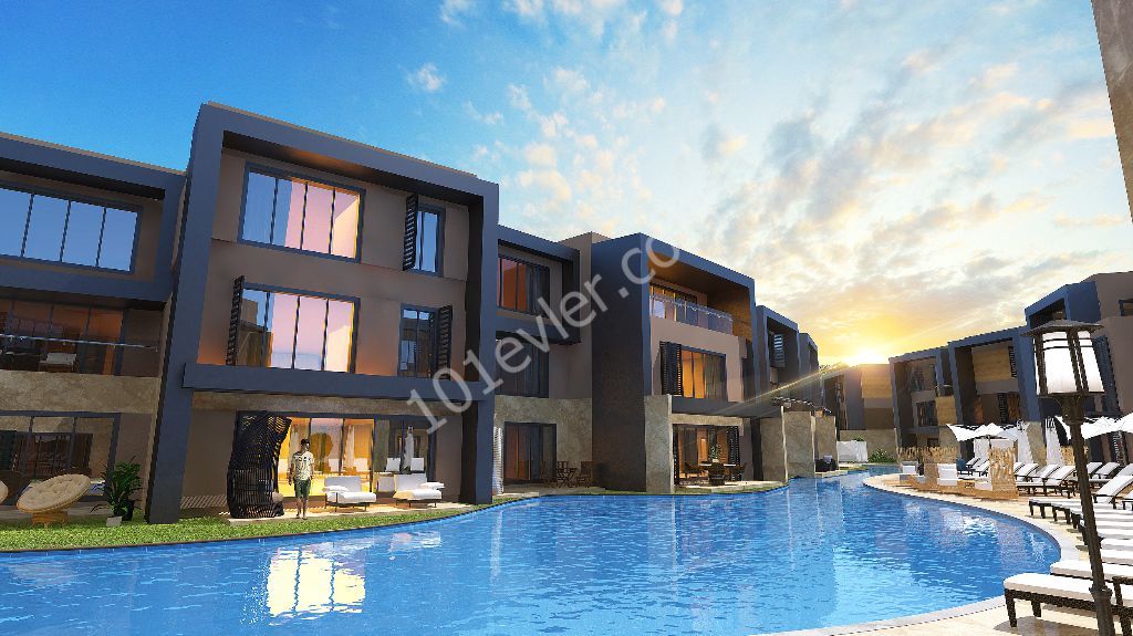 Ultra Luxus 1 + 1 Loft Wohnungen In Zypern Kyrenia Karaoglanoglu Website ** 