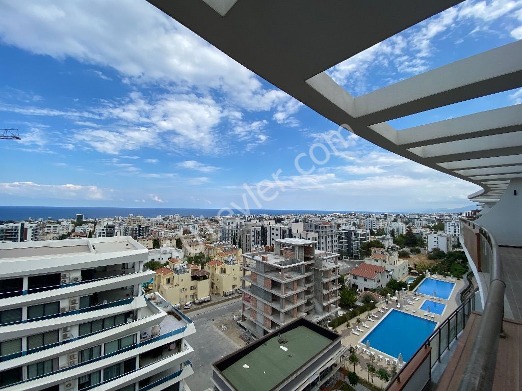  Kyrenia City Centre in a Luxury Complex 3+1 Flat For Rent