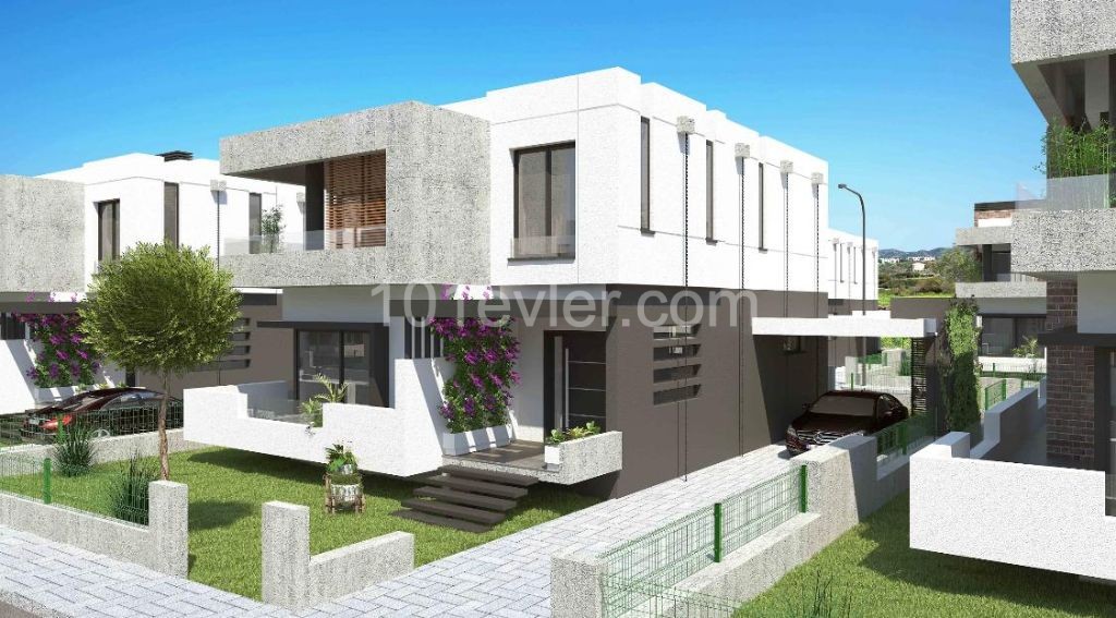 3+1 VILLAS FOR SALE with Ultra-Luxury Basement Floors in Kyrenia Edremit in Cyprus... ** 