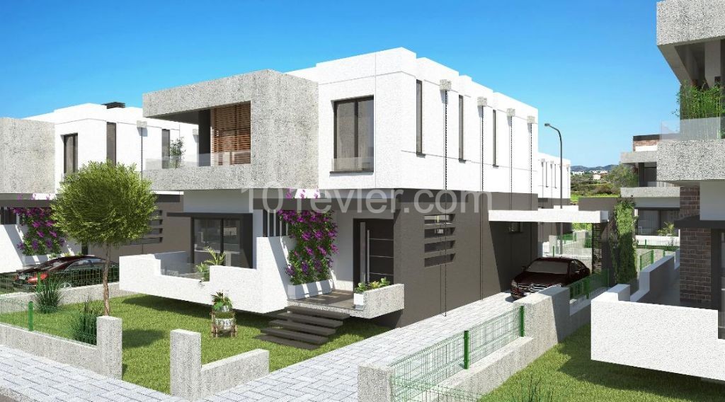 3+1 VILLAS FOR SALE with Ultra-Luxury Basement Floors in Kyrenia Edremit in Cyprus... ** 