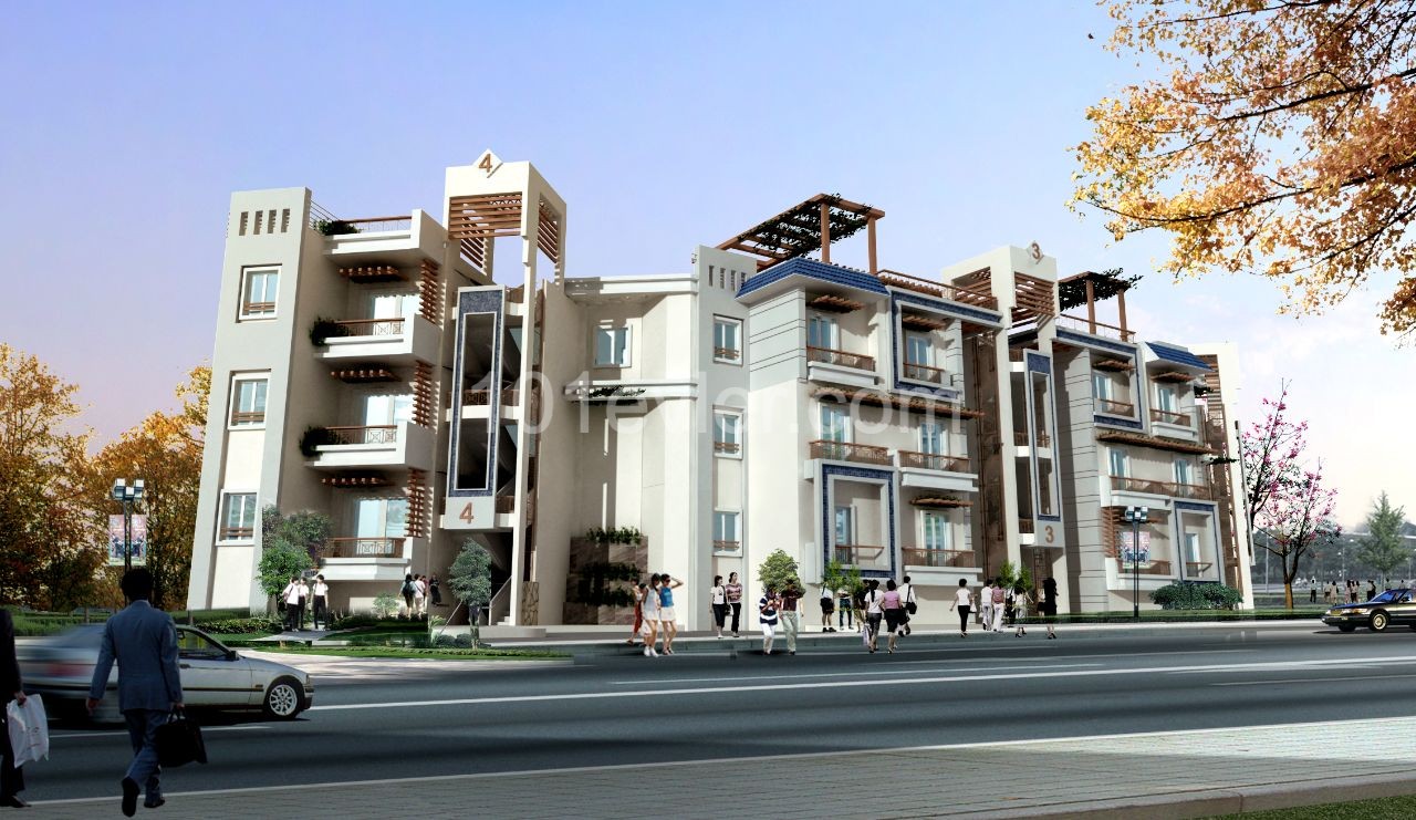 Kıbrıs Girne Alsancak Site İçerisinde Satılık 2+1 Ve 3+1 Daireler