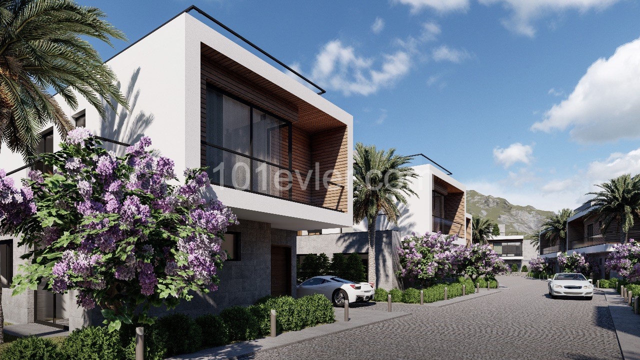 Ultra Luxury 4+1 Villas in a Unique Location in the Kyrenia Edremit Region of Cyprus ** 