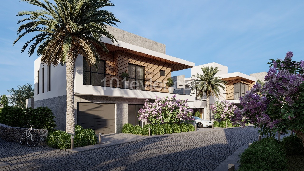 Ultra Luxury 4+1 Villas for Sale with VRF Air Conditioning in a Unique Location in the Kyrenia Edremit Region of Cyprus ** 