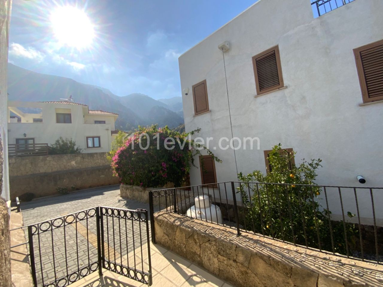 Cyprus Kyrenia Karmi 3+1 Duplex Villa with Sea View for Rent with Pool ** 