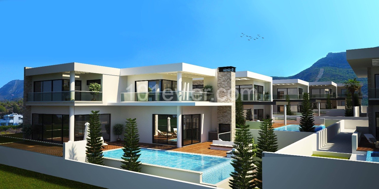 Girne Merkez Satılık Modern ve Lüx 4+1 Villa