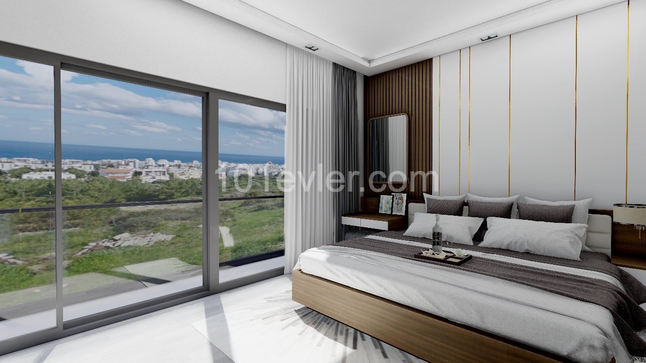 Girne Merkez Satılık Modern ve Lüx 4+1 Villa