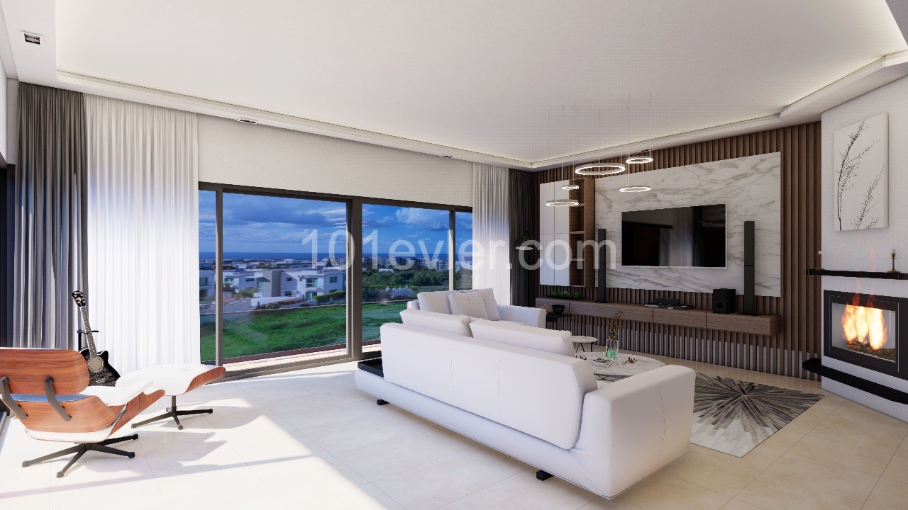 Modern and Luxury 4+1 Villa For Sale In Kyrenia Center ** 